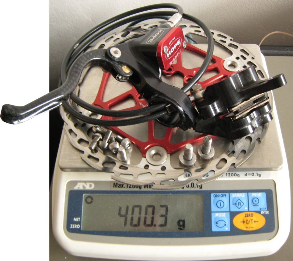 Hope M4 front, 180mm, carbon lever, Ti hw.jpg