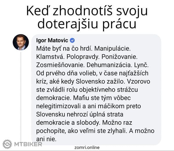 Matovic zhodnotil svoje posobenie.jpg