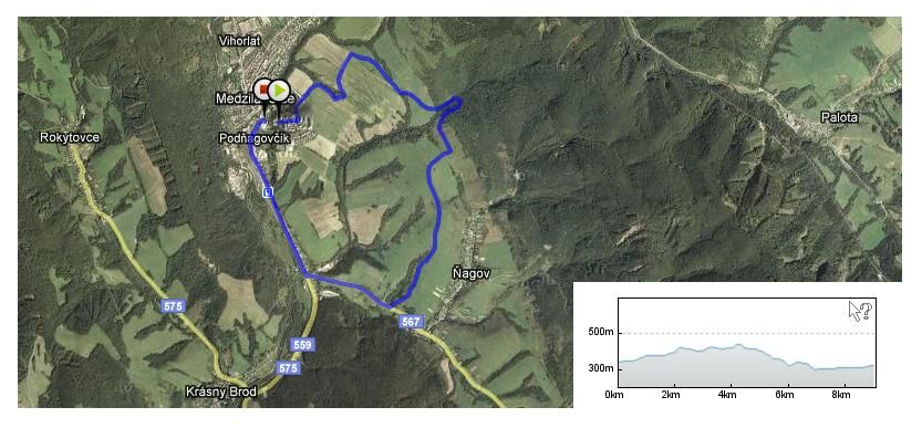 Poľná cesta pod Kyčarou 26.9.2009.JPG