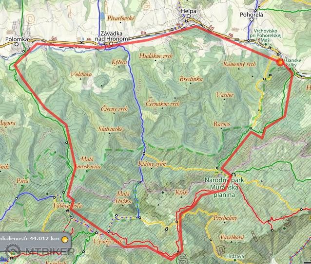 trasa cez Fabova hola a Klak.JPG